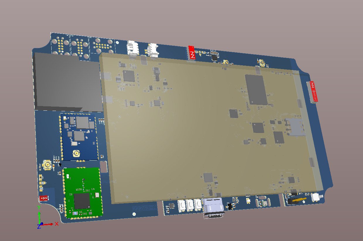 Multilayer electronic board under design review